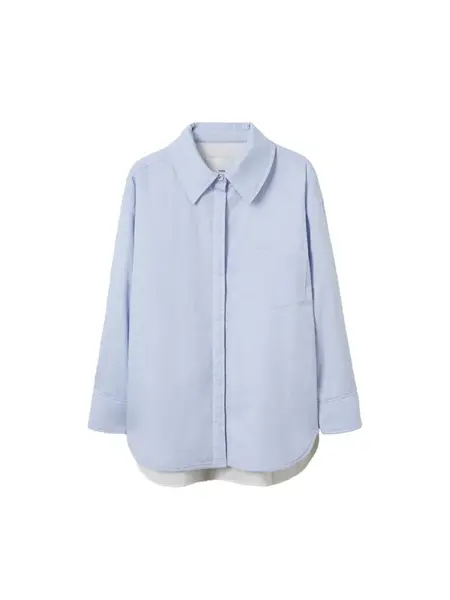 MANGO Prechodná bunda 'Libelula'  svetlomodrá