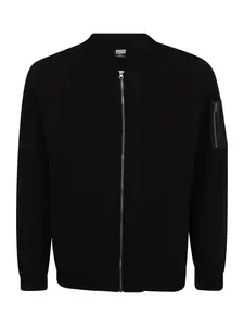 Urban Classics Tepláková bunda  čierna