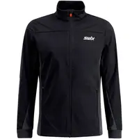 Swix CROSS JACKET M Pánská běžkařská bunda, černá, velikost