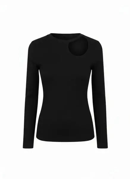 studioselect Tričko 'Falda'  čierna