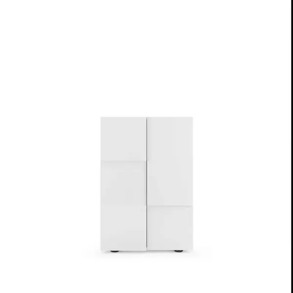 MID.YOU BOTNÍK, vysoce lesklá bílá,