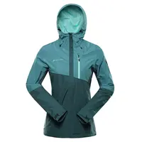 Dámská nepromokavá bunda s ptx membránou alpine pro norema 3 zelená xxl