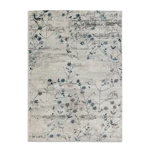 TKANÝ KOBEREC, 160/230 cm modrá