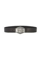 Opasek WRANGLER BIG BUCKLE BELT BLACK 112358068 Velikost: 95 cm