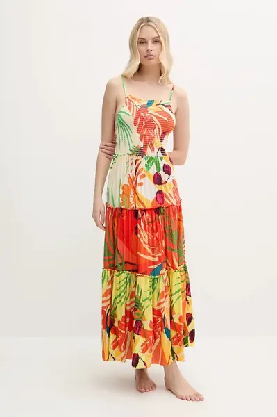 Desigual Plážové šaty Desigual BAHAMAS PATCH