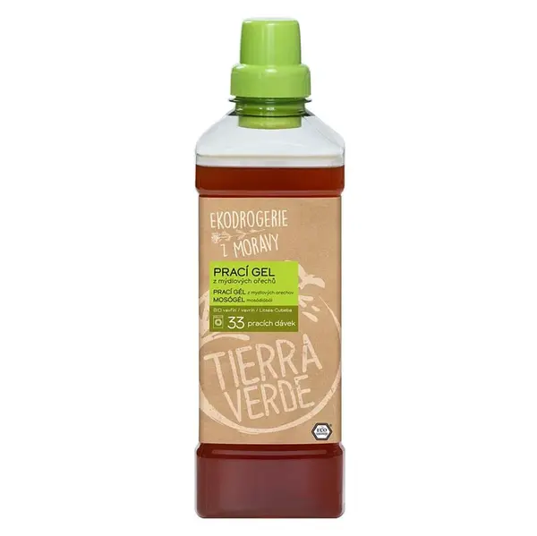 TIERRA VERDE Prací gel s BIO vavřínem 1 l