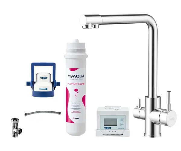 kielle Wimeo - Dřezová baterie včetně filtrace, chrom 10525SFI150