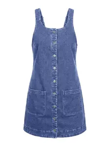 Imily Bela Šaty  modrá denim