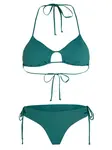 O'NEILL Bikiny 'Madrid Jensen'  tmavozelená