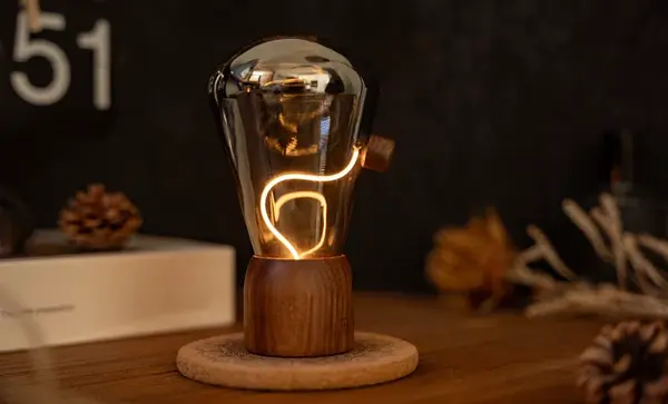 Lampička Opal Drift, více variant - Gingko Varianta: ořech