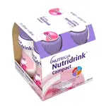 Nutridrink Compact s příchutí jahodovou 4x125 ml