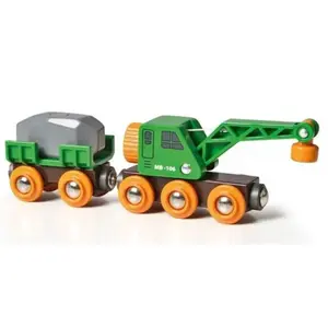 Brio Vagón + jeřáb