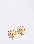 ENAMEL Copenhagen Studs, Large Sunshine 925S/GP