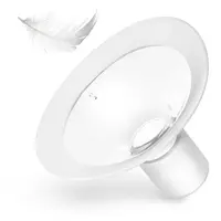 NENO Neno Breast Shield with Connector prsný plastový štít s konektorom pre odsávačky mlieka 24 mm 1 ks