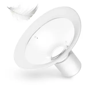 NENO Neno Breast Shield with Connector prsný plastový štít s konektorom pre odsávačky mlieka 24 mm 1 ks