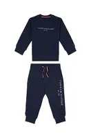 Dětská tepláková souprava Tommy Hilfiger tmavomodrá barva