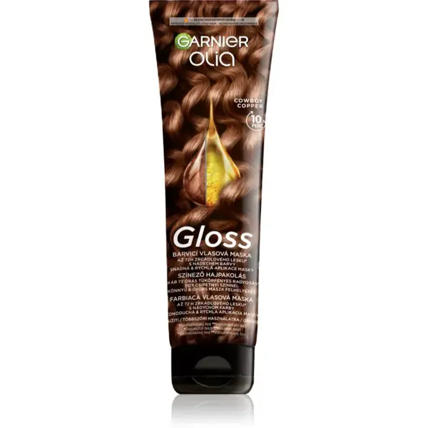 Garnier Olia Gloss barvicí maska na vlasy odstín Cowboy Copper 150 ml