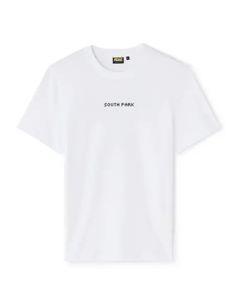 Bílé triko Celio South Park