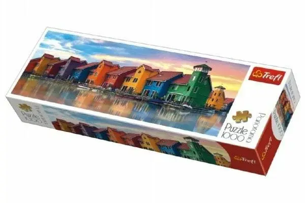 Trefl Puzzle Groningen, Nizozemsko / 1000 dílků Panoramatické