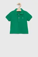 Dětská bavlněná polokošile United Colors of Benetton