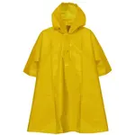 LOAP XOBERI Dětské nepromokavé pončo, žlutá, velikost 3-5Y