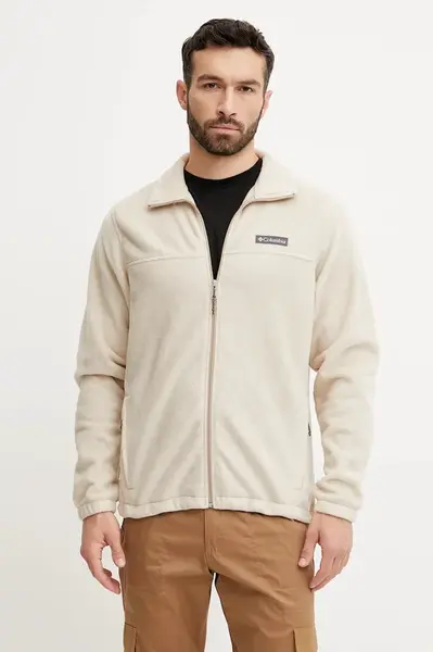 Sportovní mikina Columbia Steens Mountain hnědá barva, 1476671