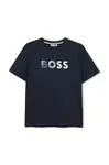 Dětské bavlněné tričko BOSS