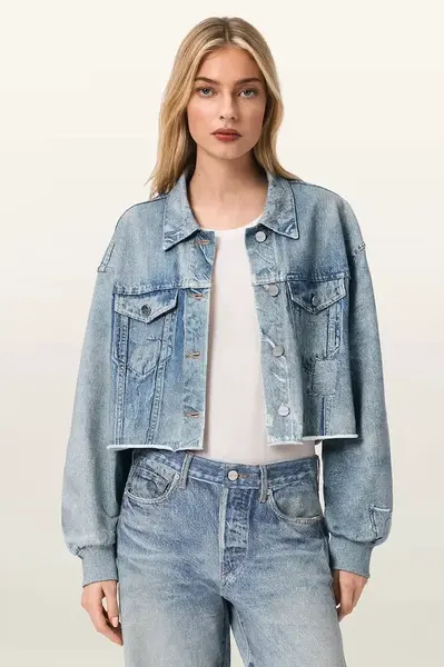 Džínová bunda AllSaints ANDERS