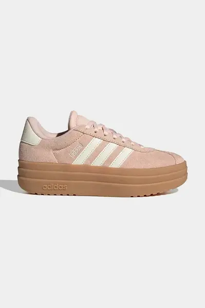 Dětské semišové tenisky adidas VL COURT BOLD