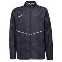 Nike PARK RAIN JACKET JR Detská športová bunda, čierna, veľkosť