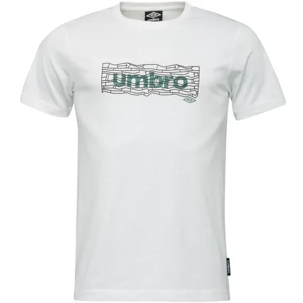 Umbro DIMOS Pánské tričko, bílá, velikost
