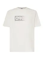 Oakley pánské tričko Dual B1B Logo White | Bílá | Velikost XXL | 100% bavlna