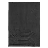 Novel KOBEREC S VYSOKÝM VLASEM, 80/150 cm, antracitová
