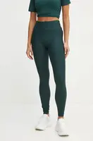 Tréninkové legíny Casall Dynamic zelená barva, hladké, 24245