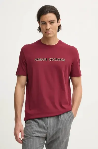 Bavlněné tričko Armani Exchange