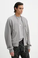 Bavlněná mikina G-Star šedá barva, D25107-D395