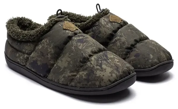 Nash nazouváky camo deluxe bivvy slippers - velikost 6 (39)
