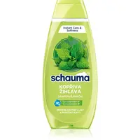 Schwarzkopf Schauma Nettle Freshness čisticí šampon pro mastné vlasy a vlasovou pokožku 400 ml