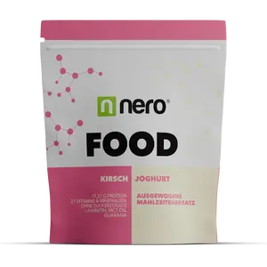 NERO Zdravé dietní jídlo Nero FOOD Třešeň & Jogurt, 1kg, 33 porcí