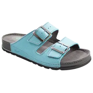 SANTÉ Dámské pantofle N/211/1/O87/CP TYRKYSOVÁ v.39