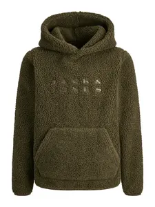 Jack & Jones Junior Sveter 'JCOFlare'  olivová