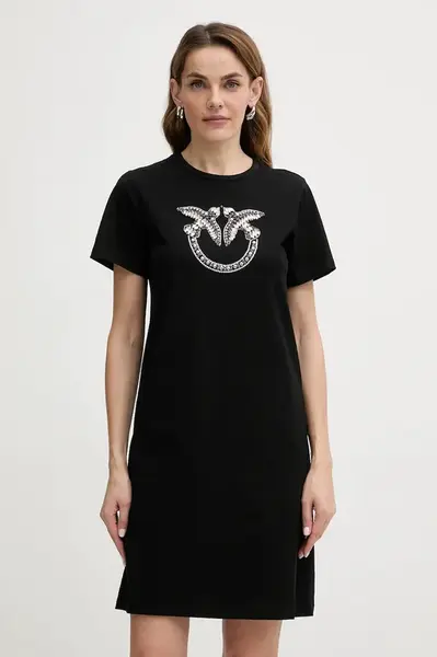 Bavlněné šaty Pinko Answear Exclusive