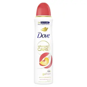 Dove Advanced Care Broskev antiperspirant ve spreji 150 ml