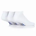 IOMI 3 páry zdravotné členkové Diabetik ponožky s froté chodidlom Biele - Veľkosť ponožky 37-42