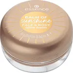 essence BALM OF sunshine rozjasňující balzám na obličej a tělo odstín 20 Séduction du Soleil 16 g