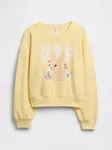 GAP Oversize mikina s logom pre dievčatá