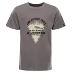 Pánské bavlněné triko alpine pro domen světle šedá l