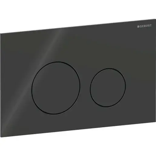 Geberit Sigma40 ovládacie tlačidlo sklo čierna 115.628.SJ.1