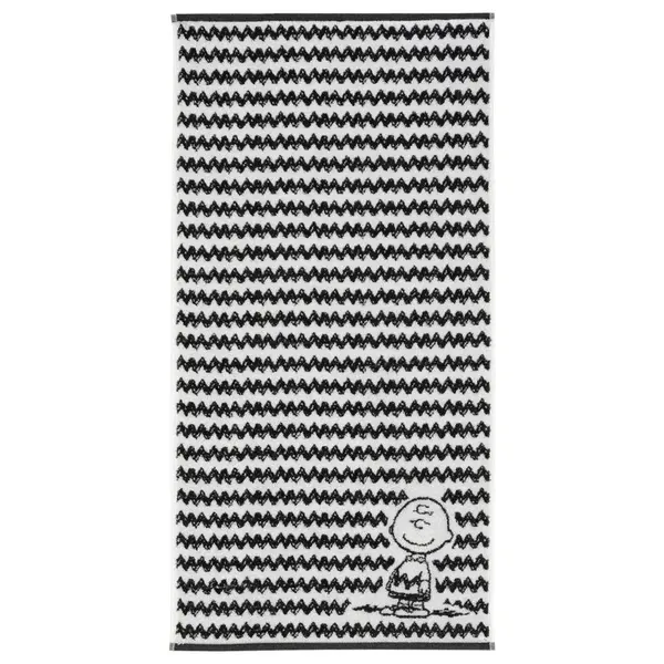 Vossen RUČNÍK, 50/100 cm, černá