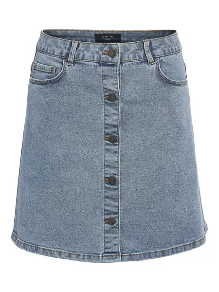 Noisy may Sukňa 'NMRonnie'  modrá denim